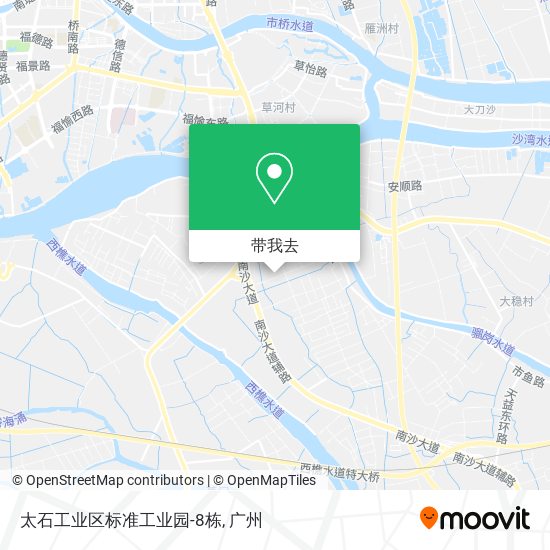 太石工业区标准工业园-8栋地图