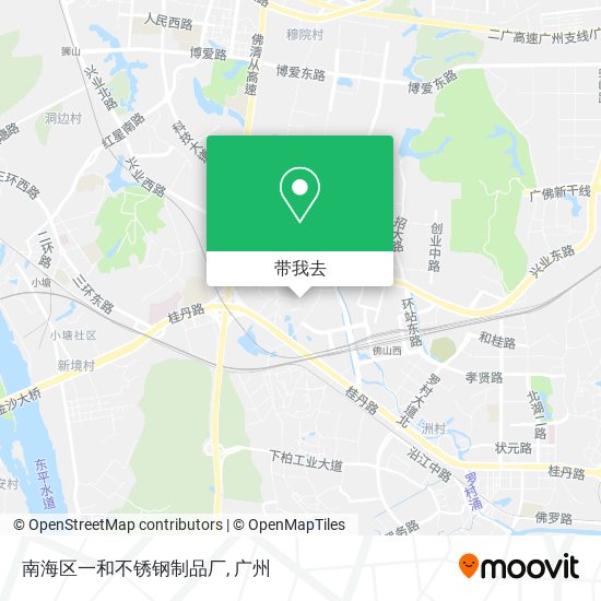 南海区一和不锈钢制品厂地图