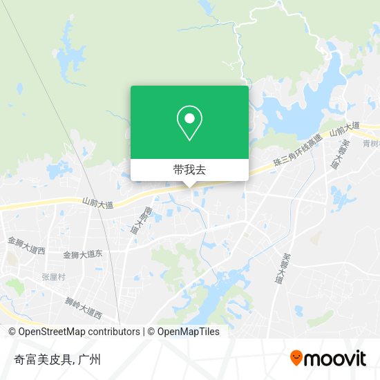 奇富美皮具地图