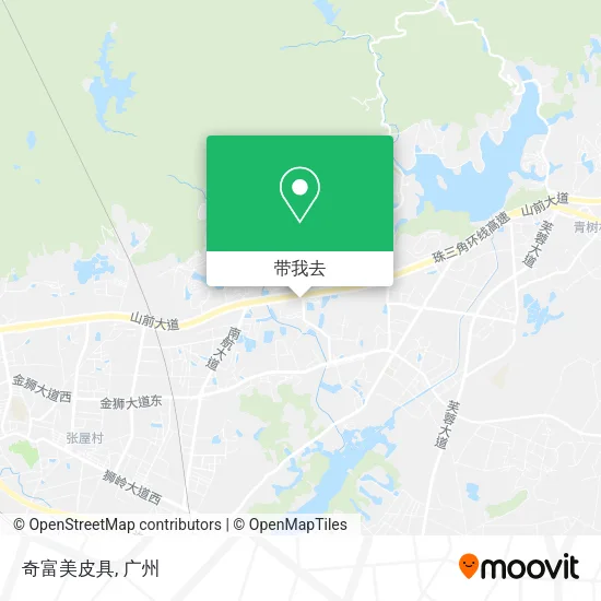 奇富美皮具地图
