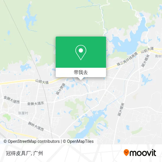 冠得皮具厂地图