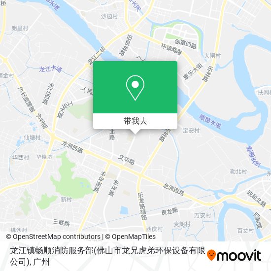 龙江镇畅顺消防服务部(佛山市龙兄虎弟环保设备有限公司)地图
