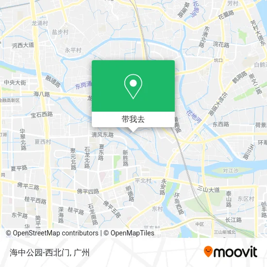海中公园-西北门地图