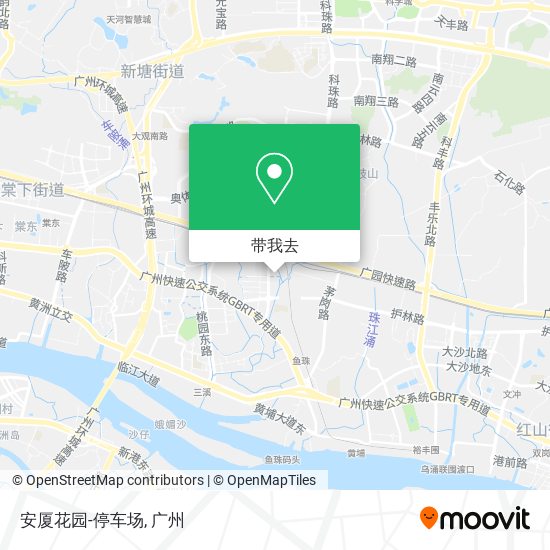 安厦花园-停车场地图