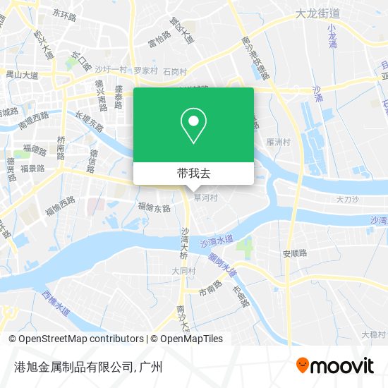 港旭金属制品有限公司地图