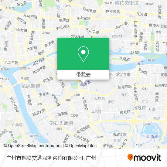 广州市锦联交通服务咨询有限公司地图