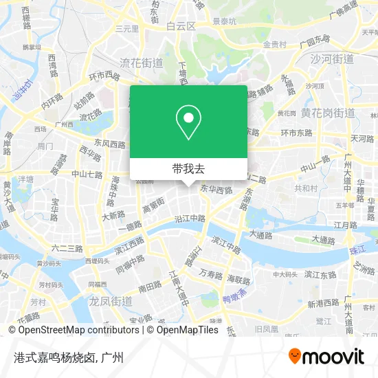 港式嘉鸣杨烧卤地图