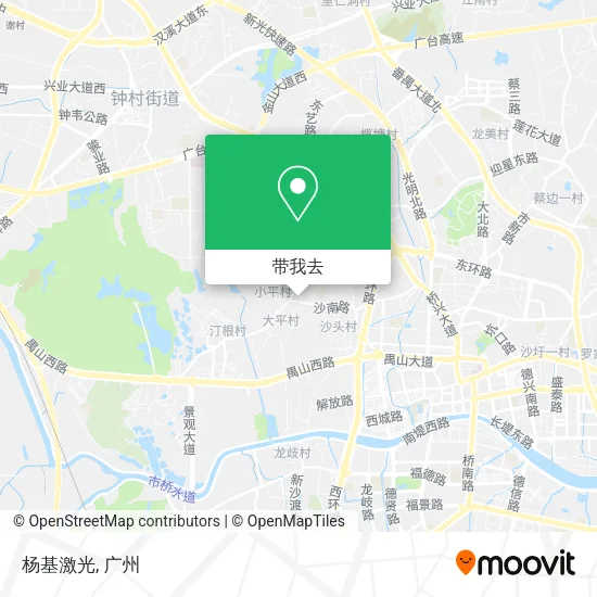 杨基激光地图