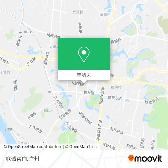 联诚咨询地图