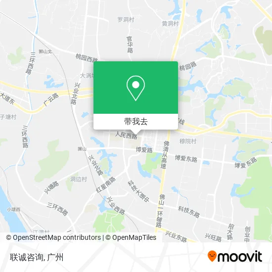 联诚咨询地图