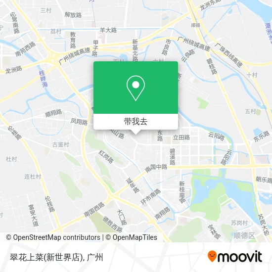 翠花上菜(新世界店)地图