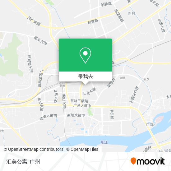 汇美公寓地图