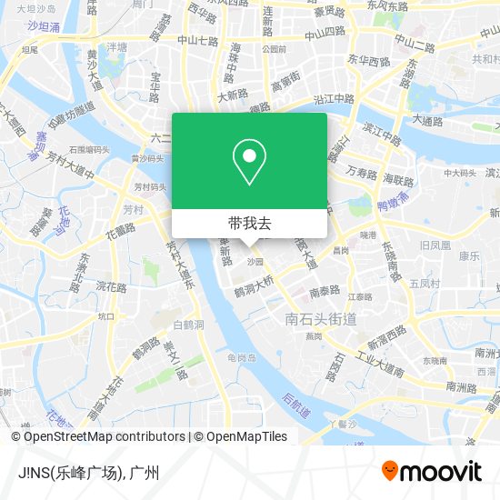 J!NS(乐峰广场)地图