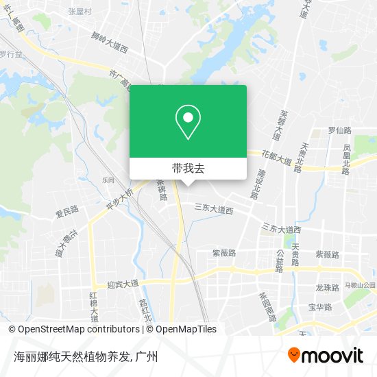 海丽娜纯天然植物养发地图