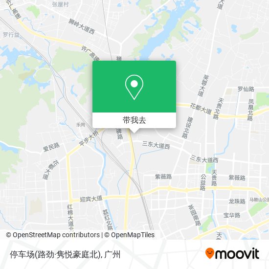 停车场(路劲·隽悦豪庭北)地图