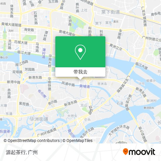 源起茶行地图