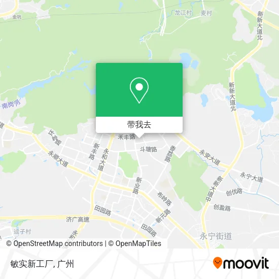 敏实新工厂地图