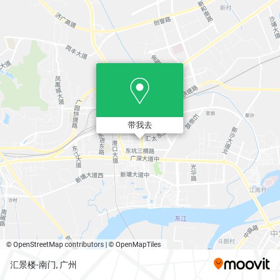 汇景楼-南门地图