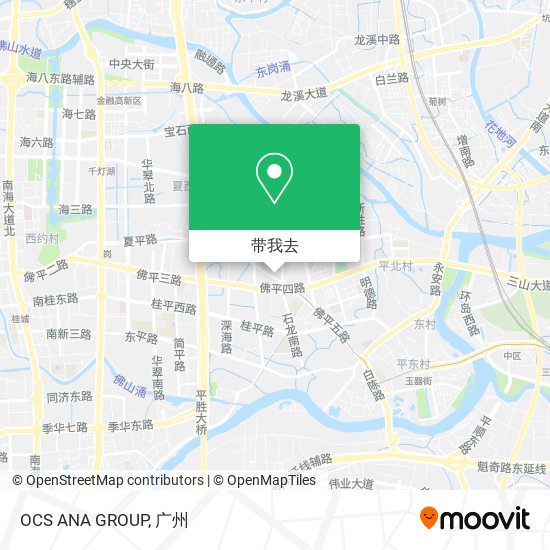 OCS ANA GROUP地图