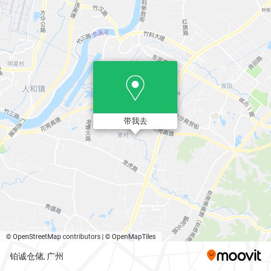 铂诚仓储地图