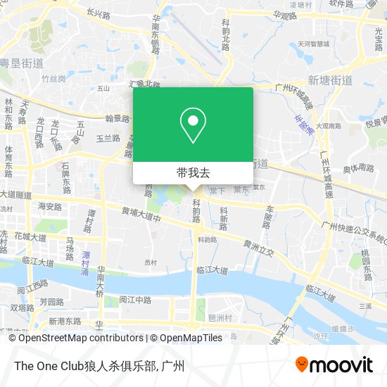The One Club狼人杀俱乐部地图