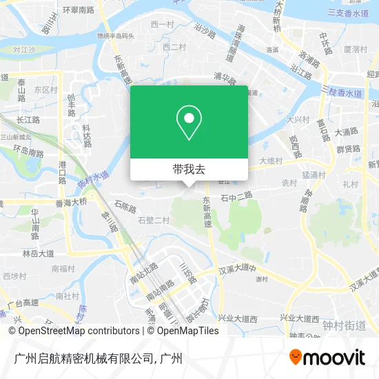 广州启航精密机械有限公司地图