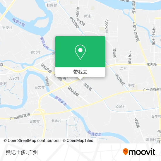 熊记士多地图