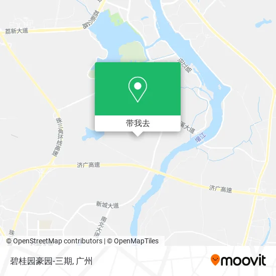 碧桂园豪园-三期地图