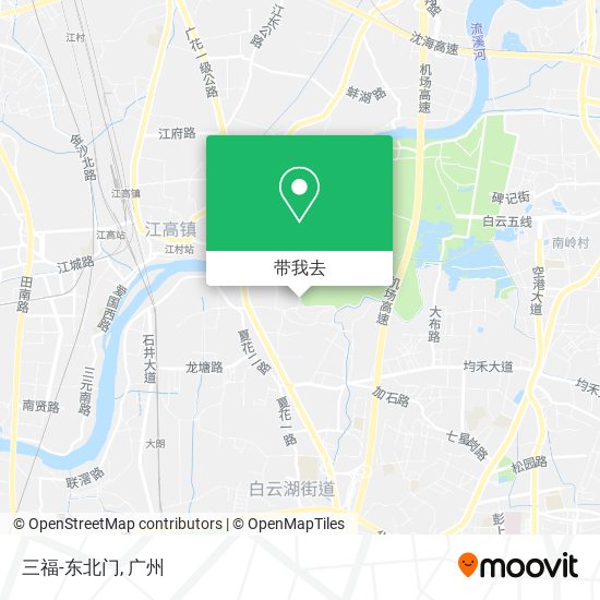 三福-东北门地图