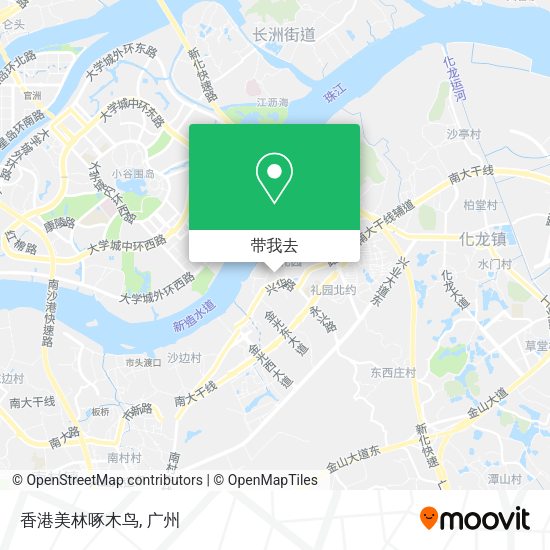 香港美林啄木鸟地图