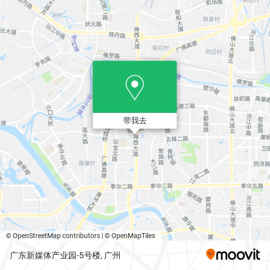广东新媒体产业园-5号楼地图