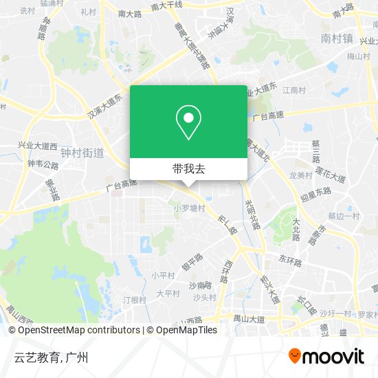 云艺教育地图