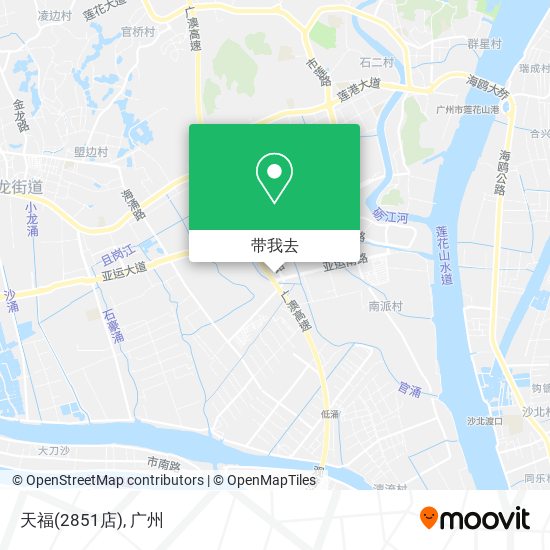 天福(2851店)地图
