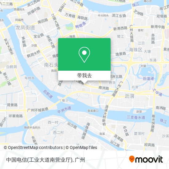 中国电信(工业大道南营业厅)地图