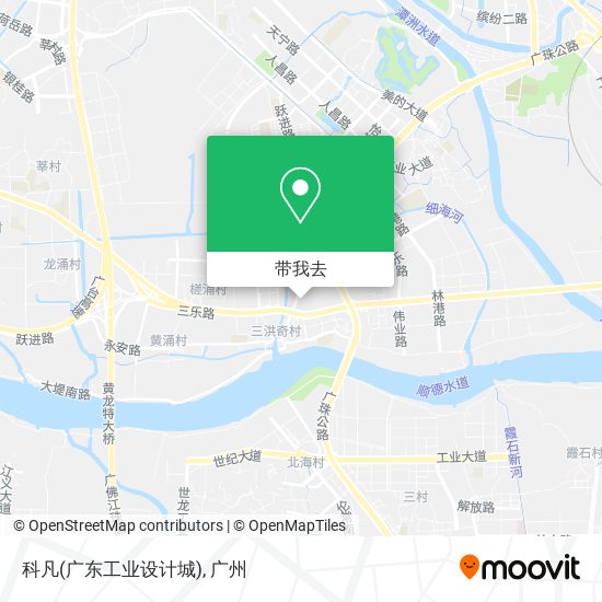科凡(广东工业设计城)地图