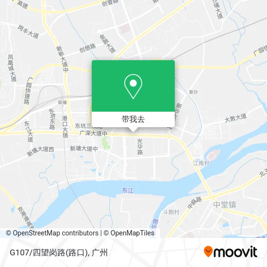 G107/四望岗路(路口)地图
