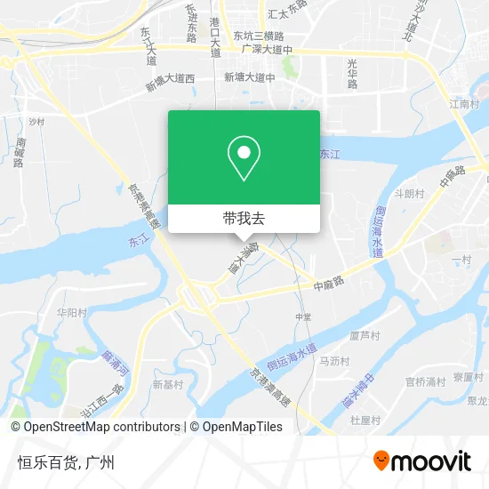恒乐百货地图