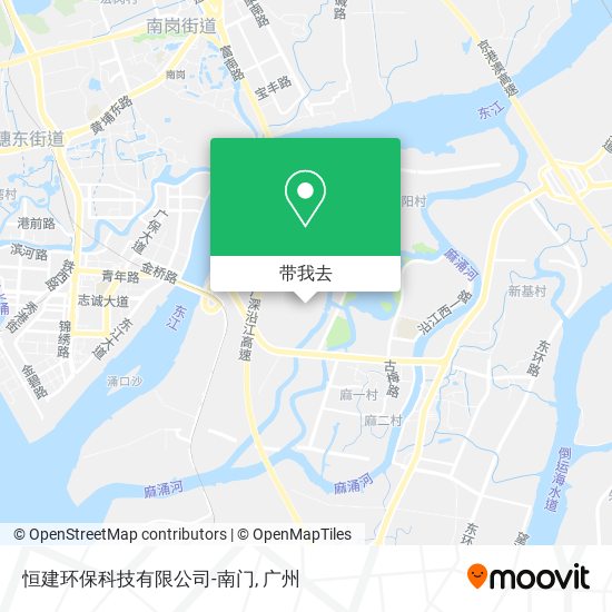 恒建环保科技有限公司-南门地图