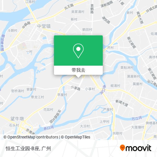 恒生工业园-B座地图