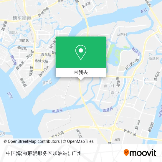 中国海油(麻涌服务区加油站)地图