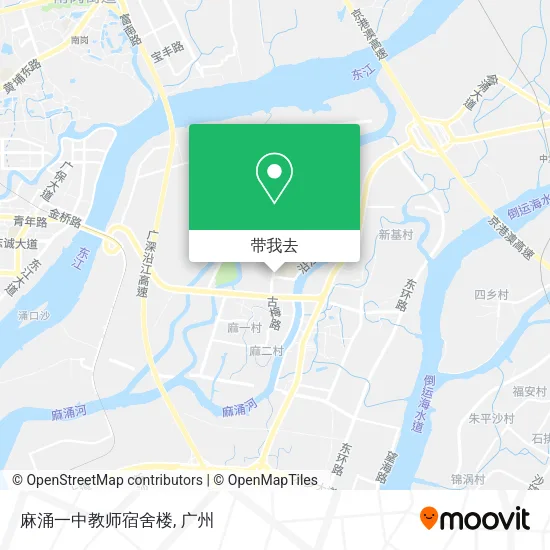 麻涌一中教师宿舍楼地图