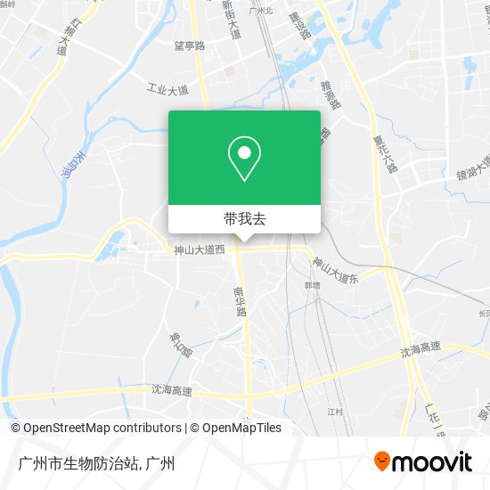 广州市生物防治站地图