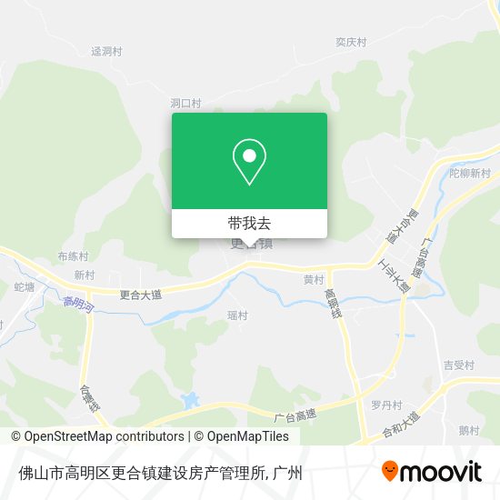 佛山市高明区更合镇建设房产管理所地图