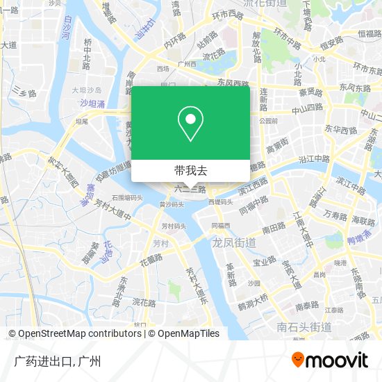 广药进出口地图
