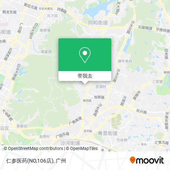 仁参医药(NO,106店)地图