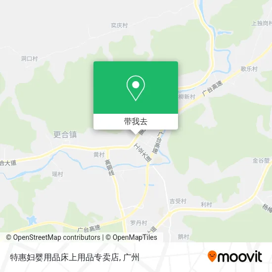 特惠妇婴用品床上用品专卖店地图