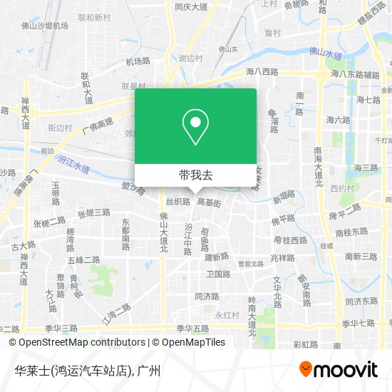 华莱士(鸿运汽车站店)地图