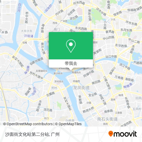 沙面街文化站第二分站地图