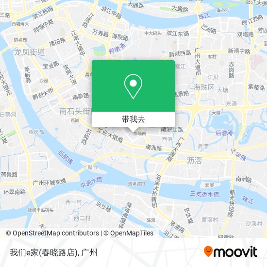 我们e家(春晓路店)地图