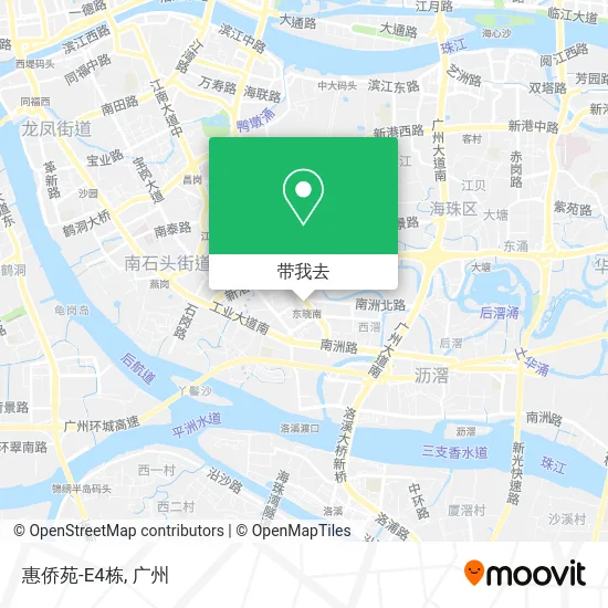 惠侨苑-E4栋地图